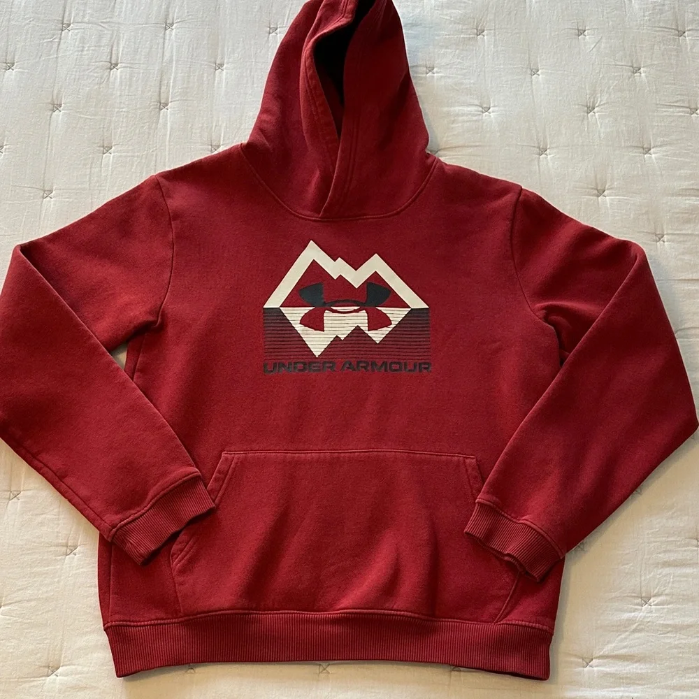Boy’s Under Armour Crimson Hoodie
